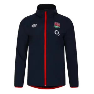 2023-2024 England Rugby Shower Jacket (Navy)