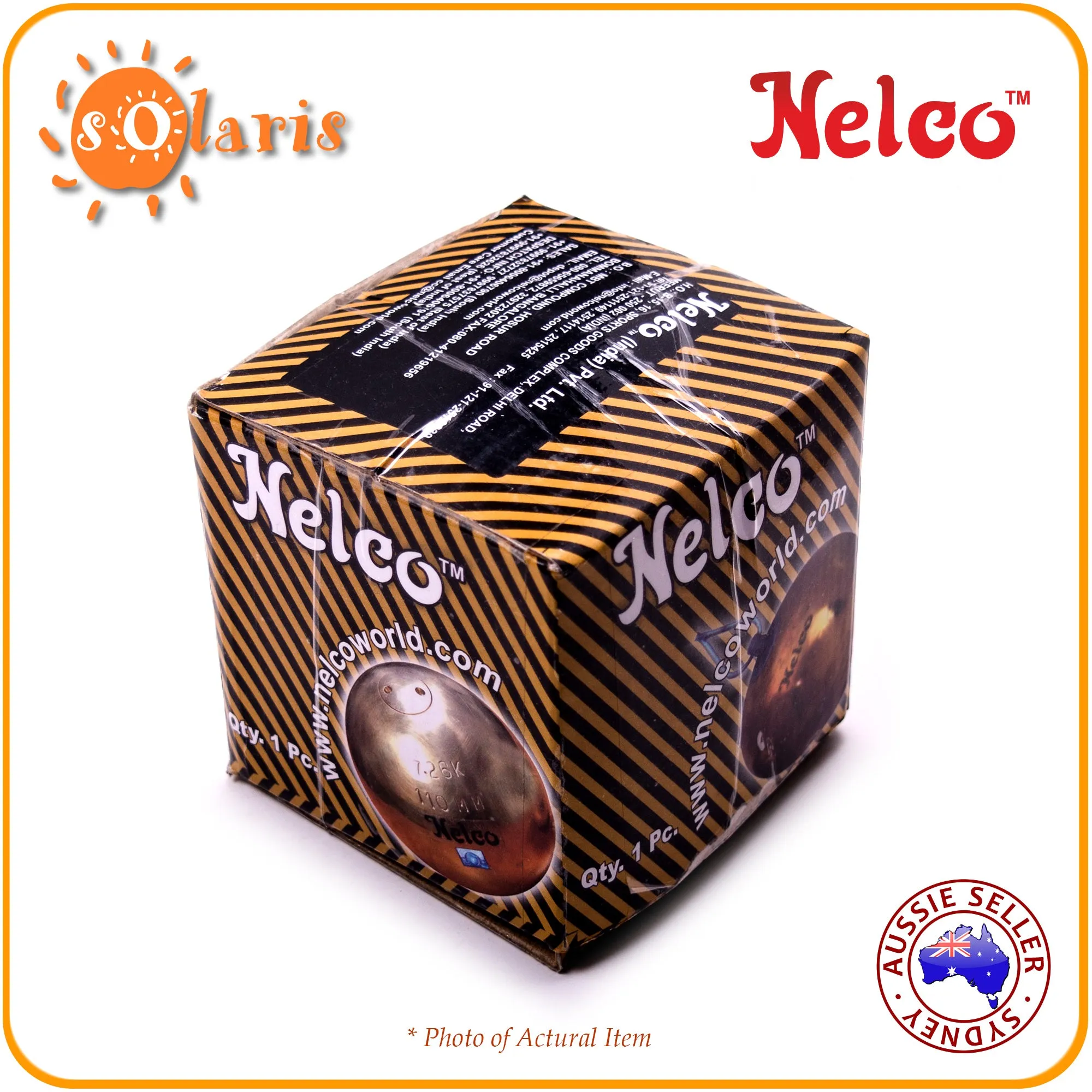 2Kg NELCO Cast Iron Shot Put Club School Training Shots - 82mm