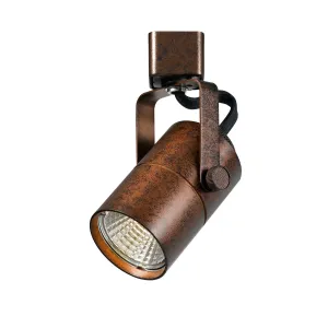 4 8" Height Metal Track Head in Rust
