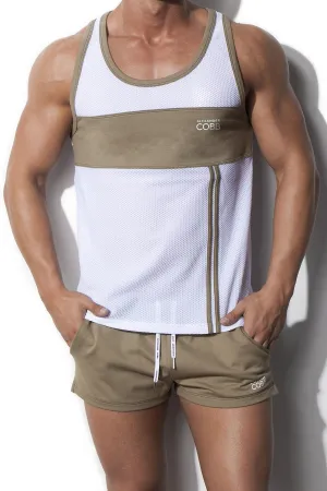 ALEXANDER COBB TANK TOP ARMY