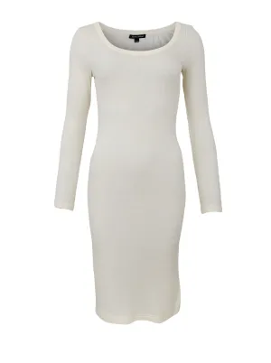 BCTEA ls slip dress - Off White