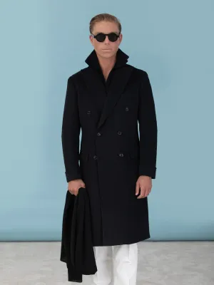 Black Cashmere Coat