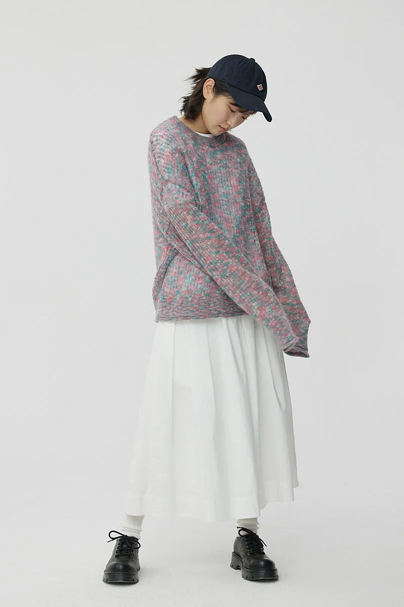 BULVBUTING シンプルコミューターキュロットスカート BLBT021