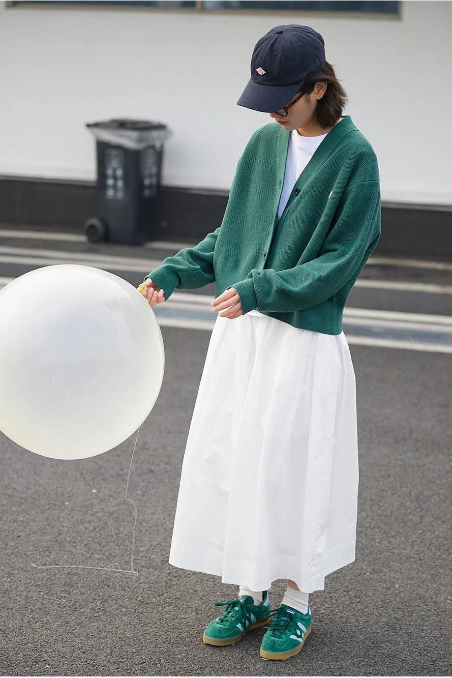 BULVBUTING シンプルコミューターキュロットスカート BLBT021
