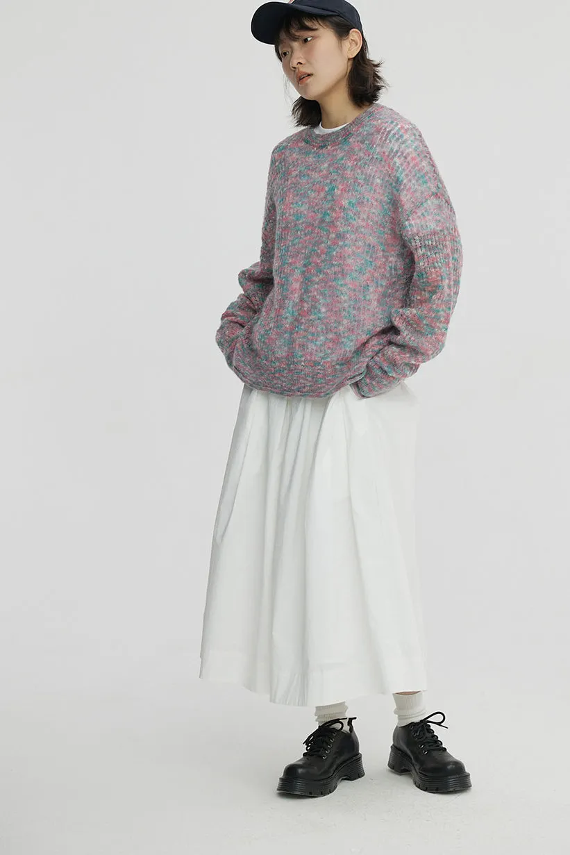 BULVBUTING シンプルコミューターキュロットスカート BLBT021