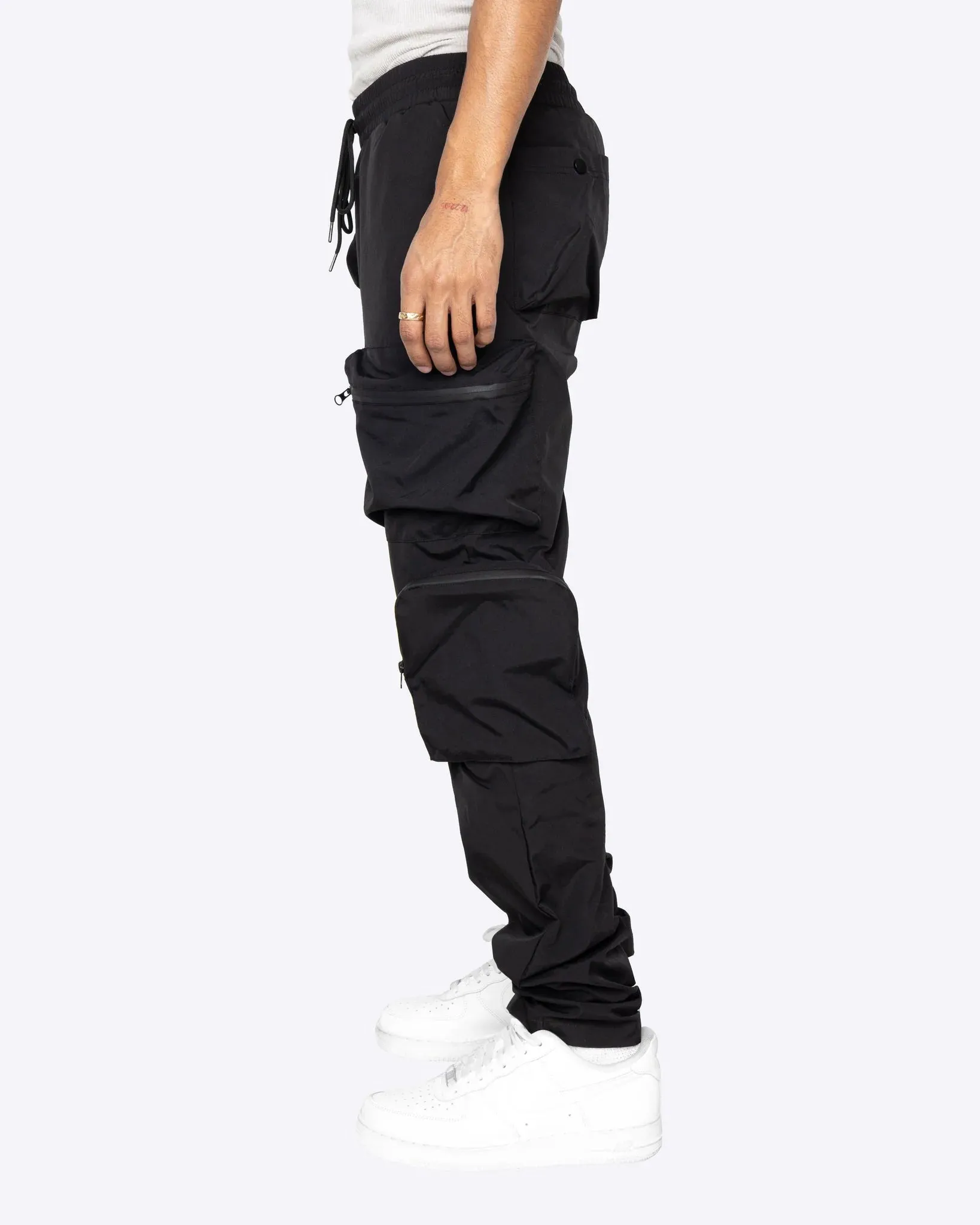 Combat Track Pants - Black