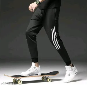 Comfy Voguish Polyester Men's Track Pants