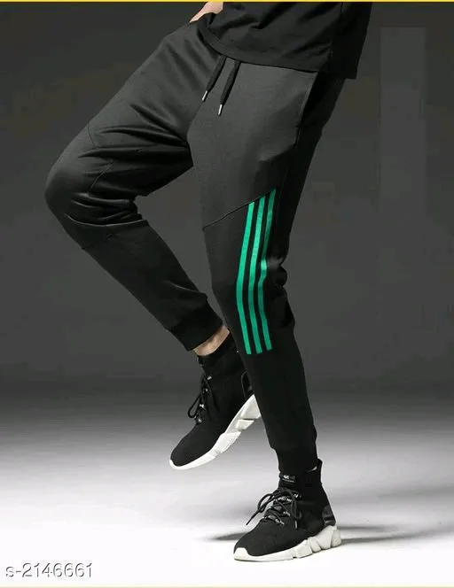 Comfy Voguish Polyester Men's Track Pants