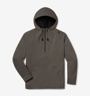 Crossover Half-Zip Hoodie