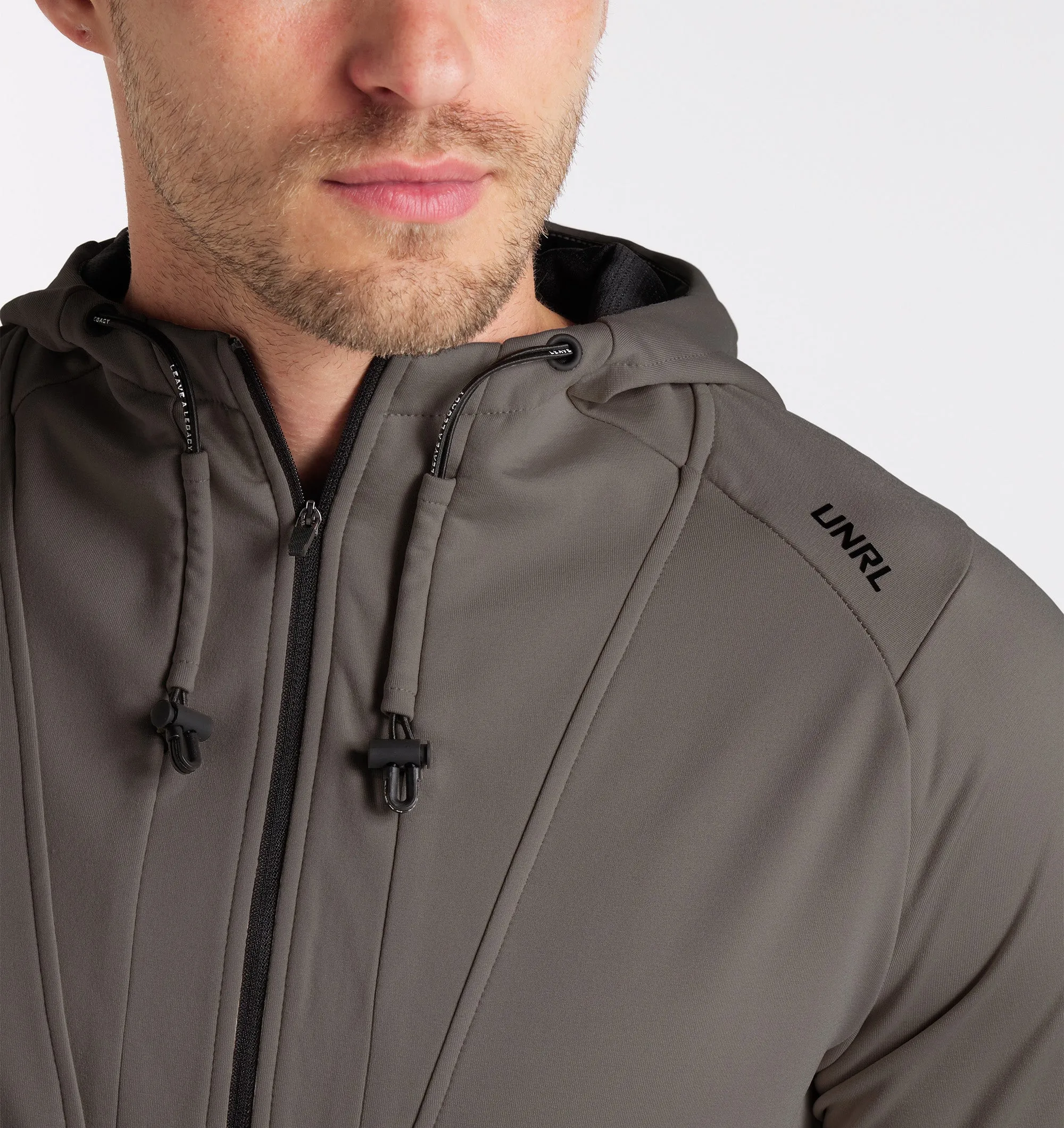 Crossover Half-Zip Hoodie