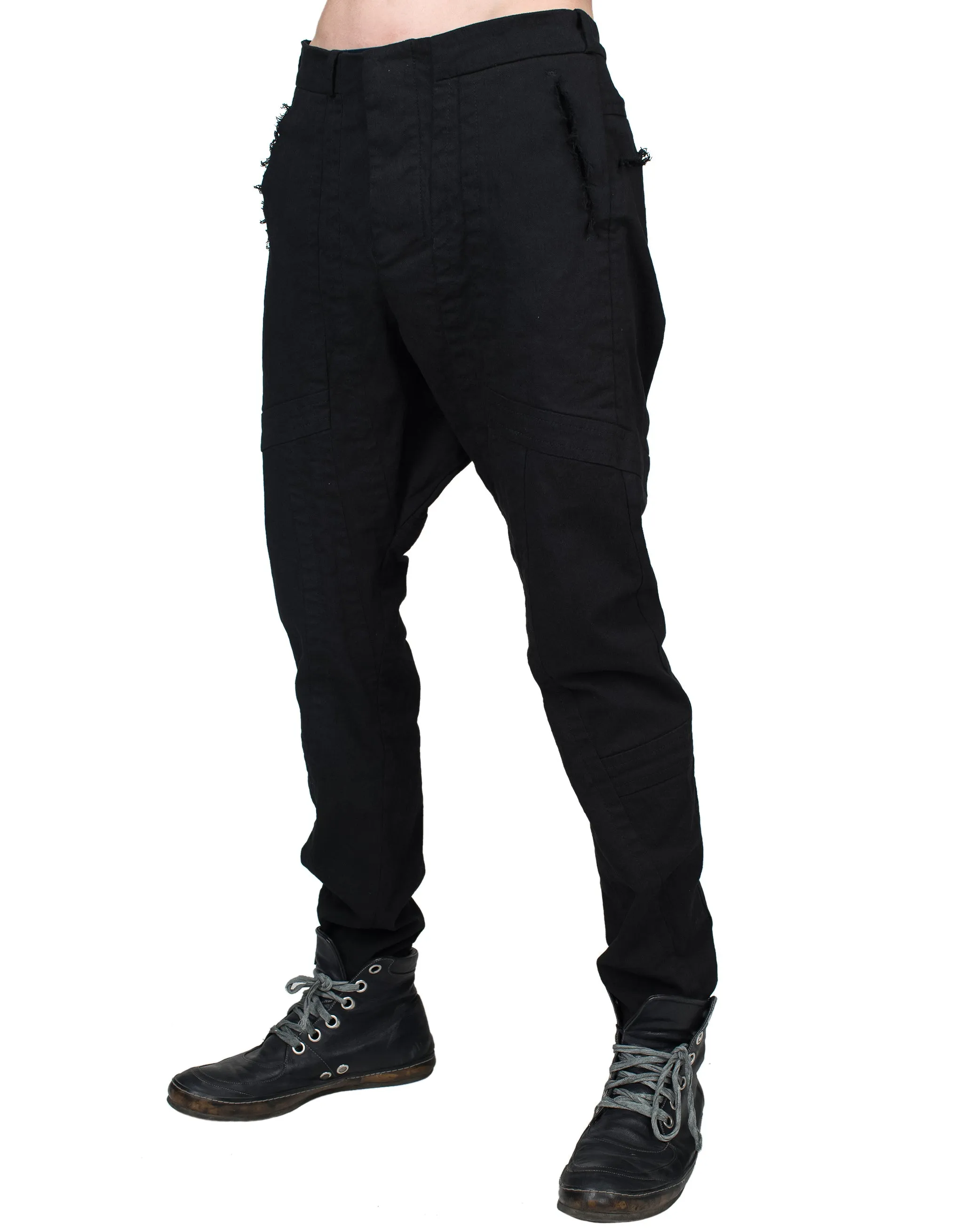 Destroyed Pockets Jeans