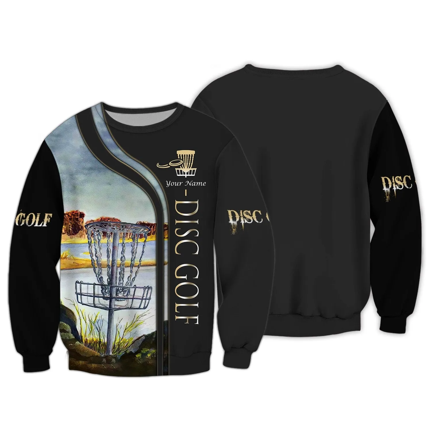 Disc Golf 3D Shirts Disc Golf Sweatshirt Christmas Shirts