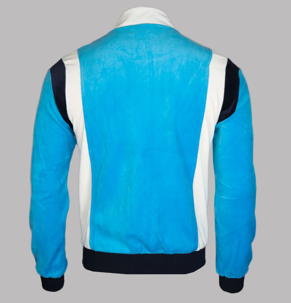 Fila Vintage Floyd Velour Track Jacket Aquarius