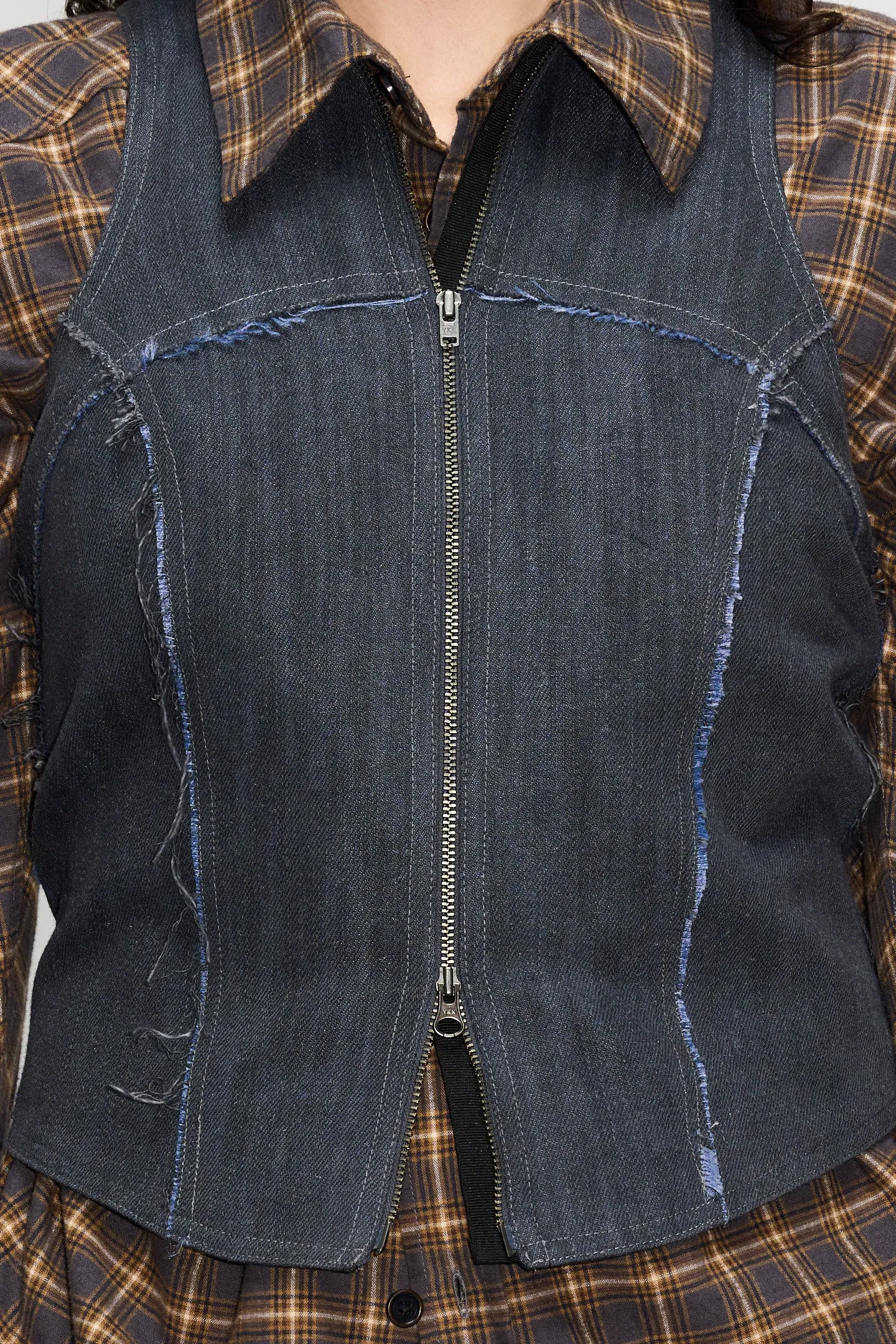 Fitted Zip-up Top
