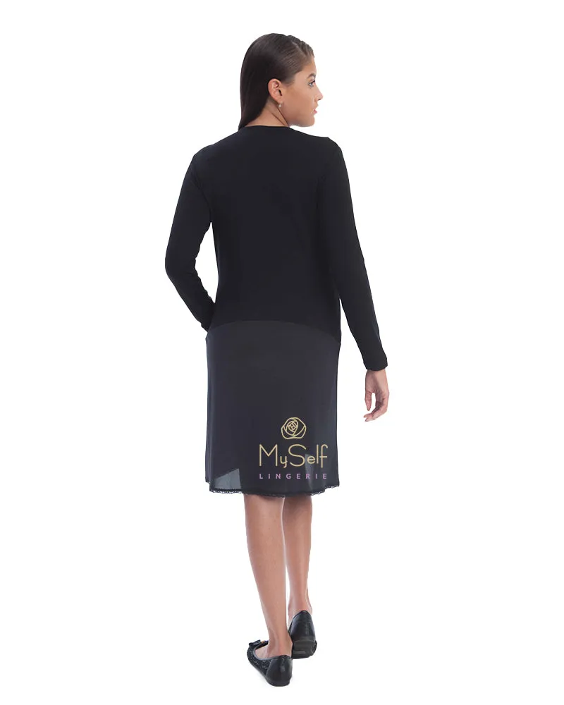 FK31243" Long Sleeve Shell Slip