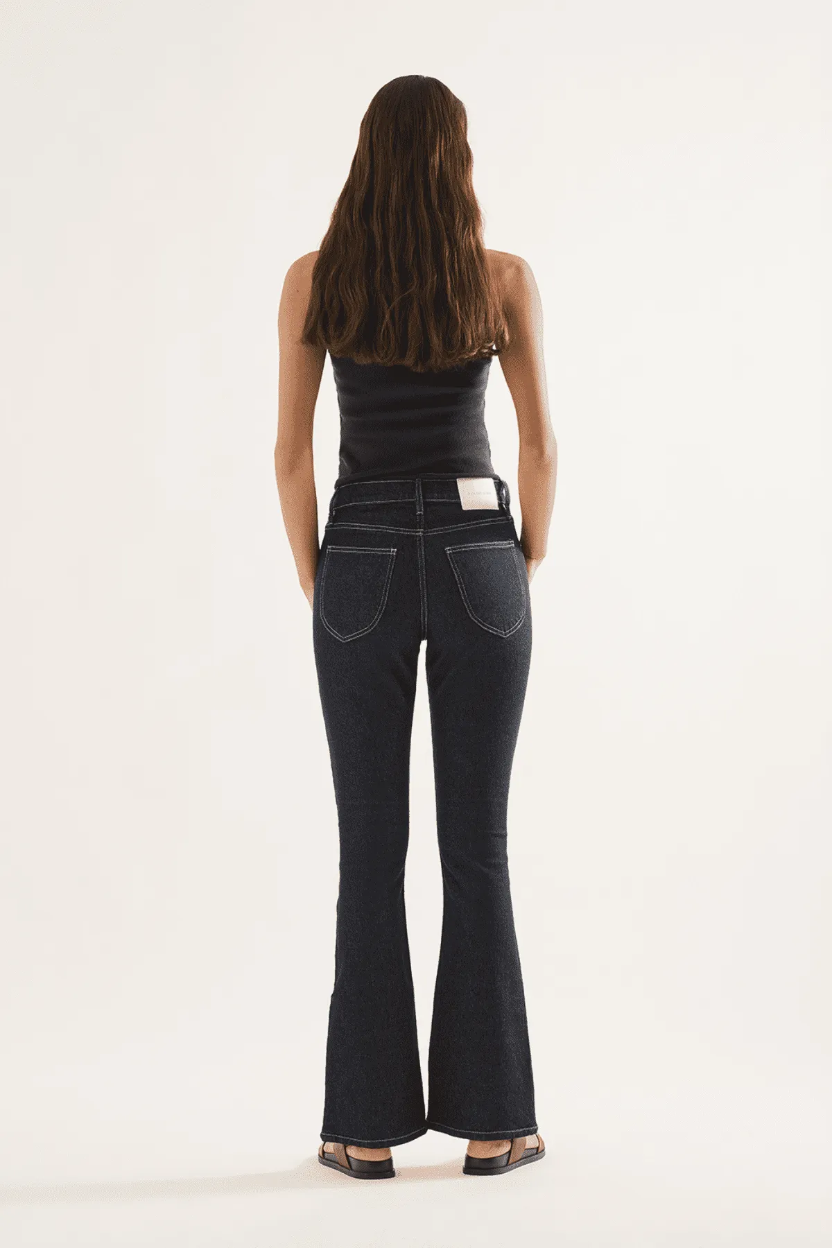 FRANCES LOW BOOTCUT JEAN RINSE
