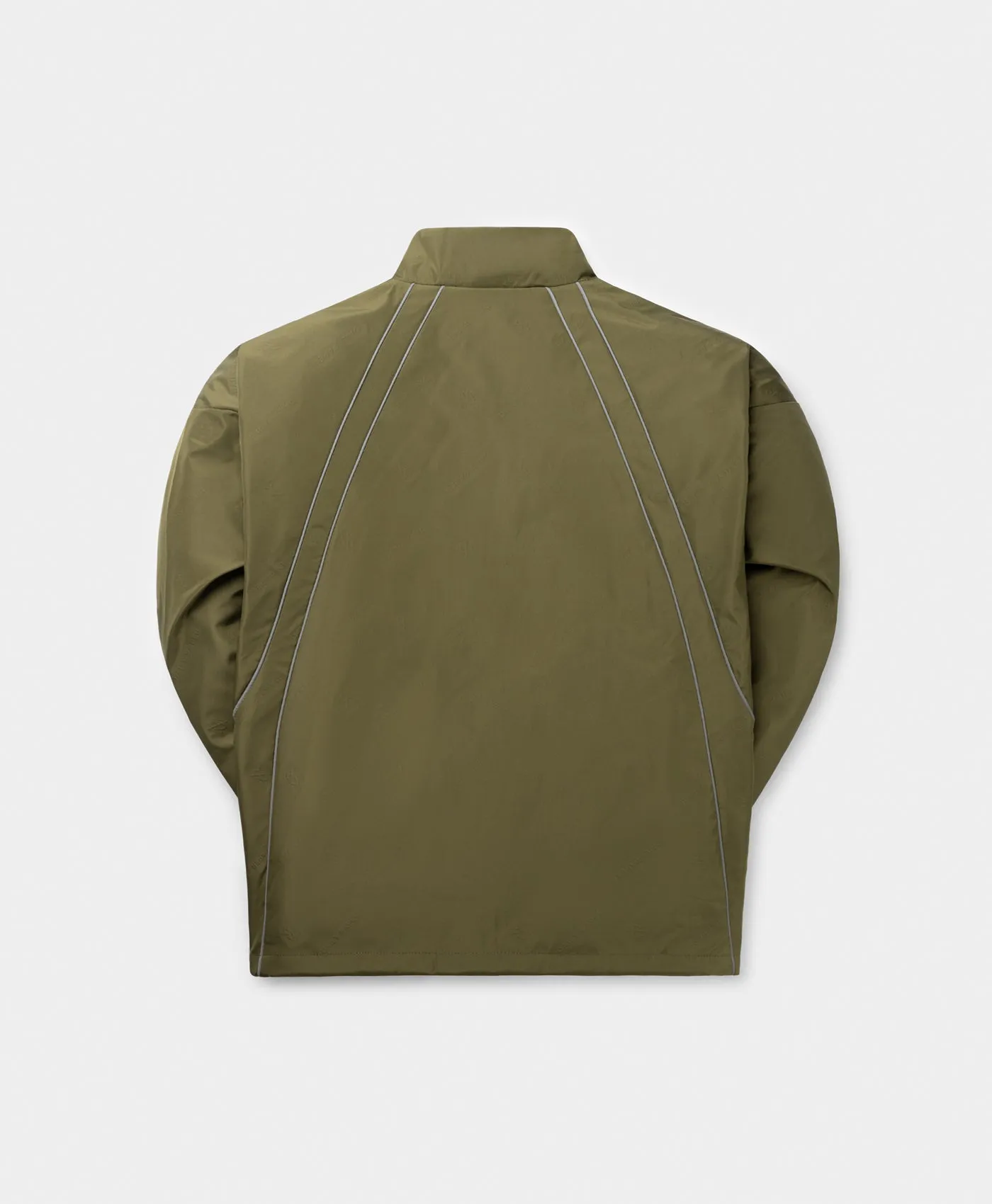 Green Taye Logo Relaxed Track Jacket