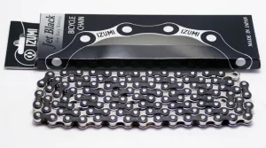 Izumi Track Chain Jet Black and Silver
