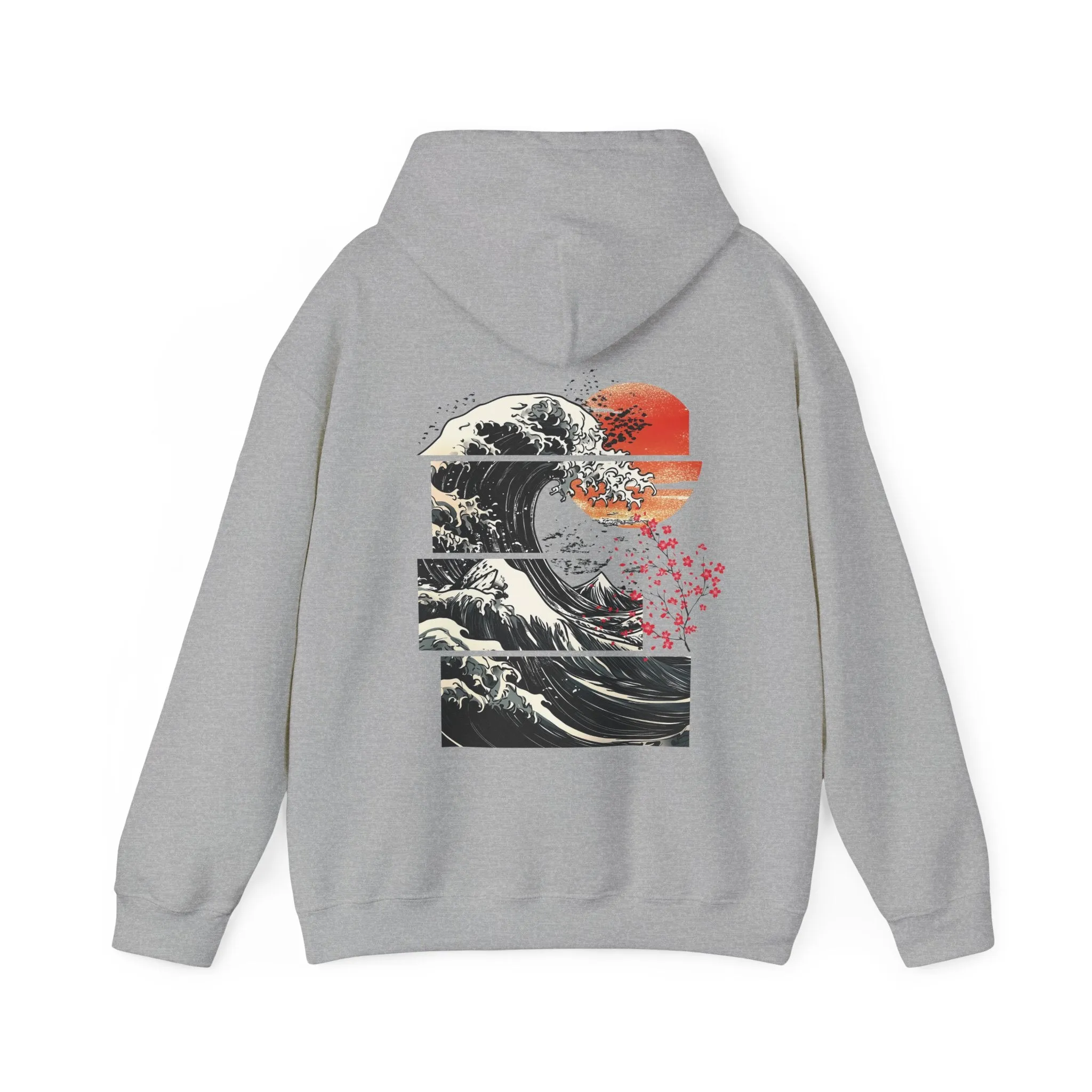 Japanese Hoodie, Japan Waves Hoodie, Kanagawa Waves Style, Great Waves Hoodie, Hokkaido Hoodie, Tokyo Hoodie, Japan Art Style Hoodie
