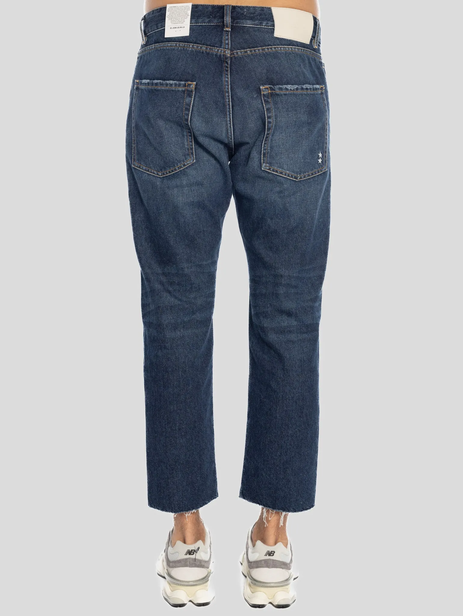 Jeans Josh con Orlo Sfrangiato Blu