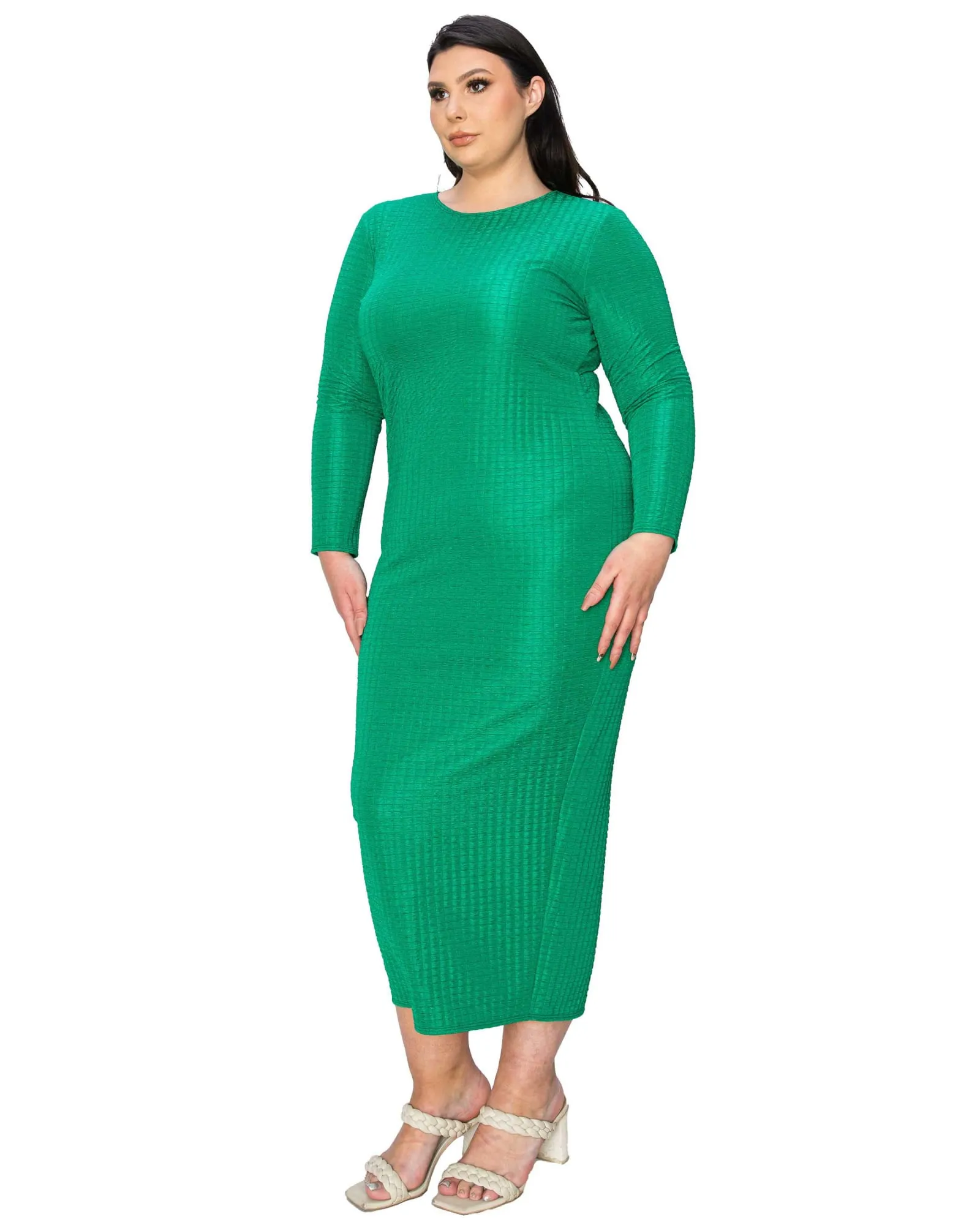 Kylo Textured Bodycon Dress | Kelly