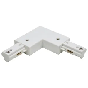 L CONNECTOR REV POLARITY WHITE