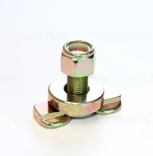 L-Track Double Lug Threaded Stud Nut Fitting