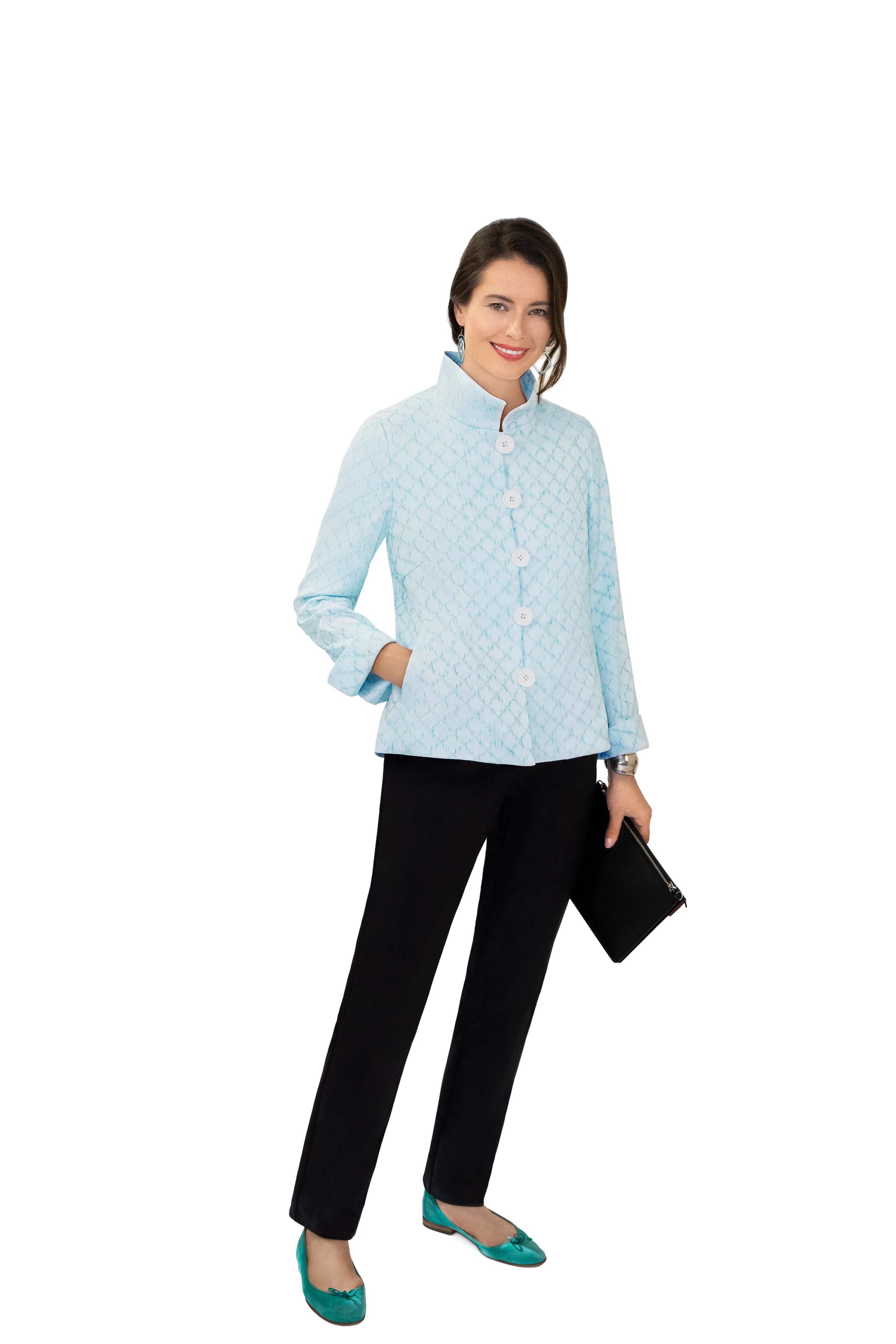 Large Trellis Jacquard Swing