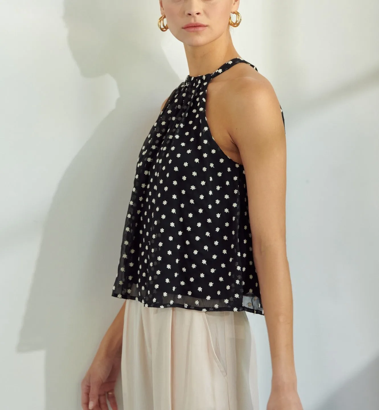 Leanna Floral Halter Top