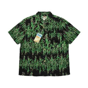 Lily Of The Valley Cuban Collar Hawaiian Shirts with Floral Pattern