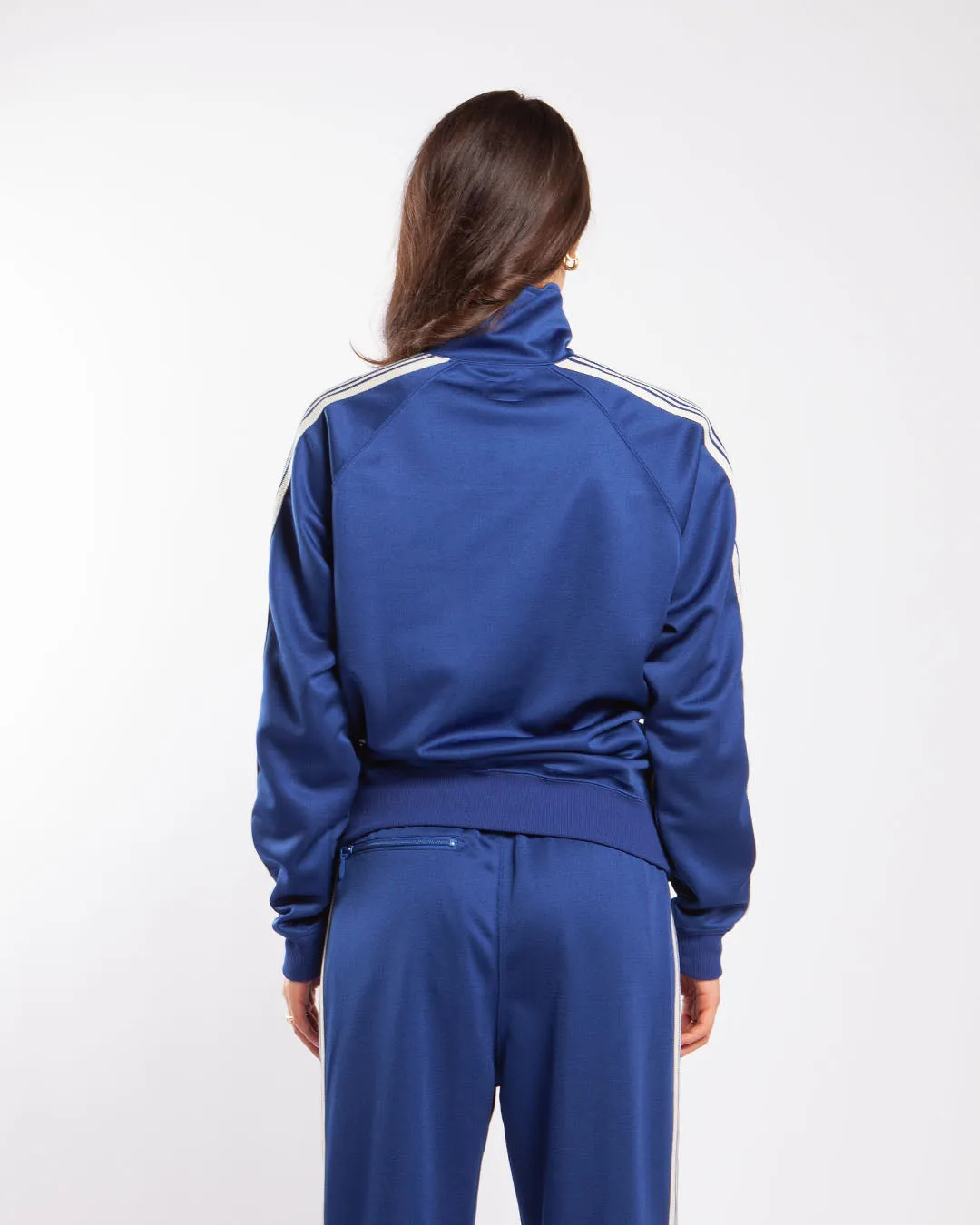 Needles Track Jacket - Poly Smooth Royal