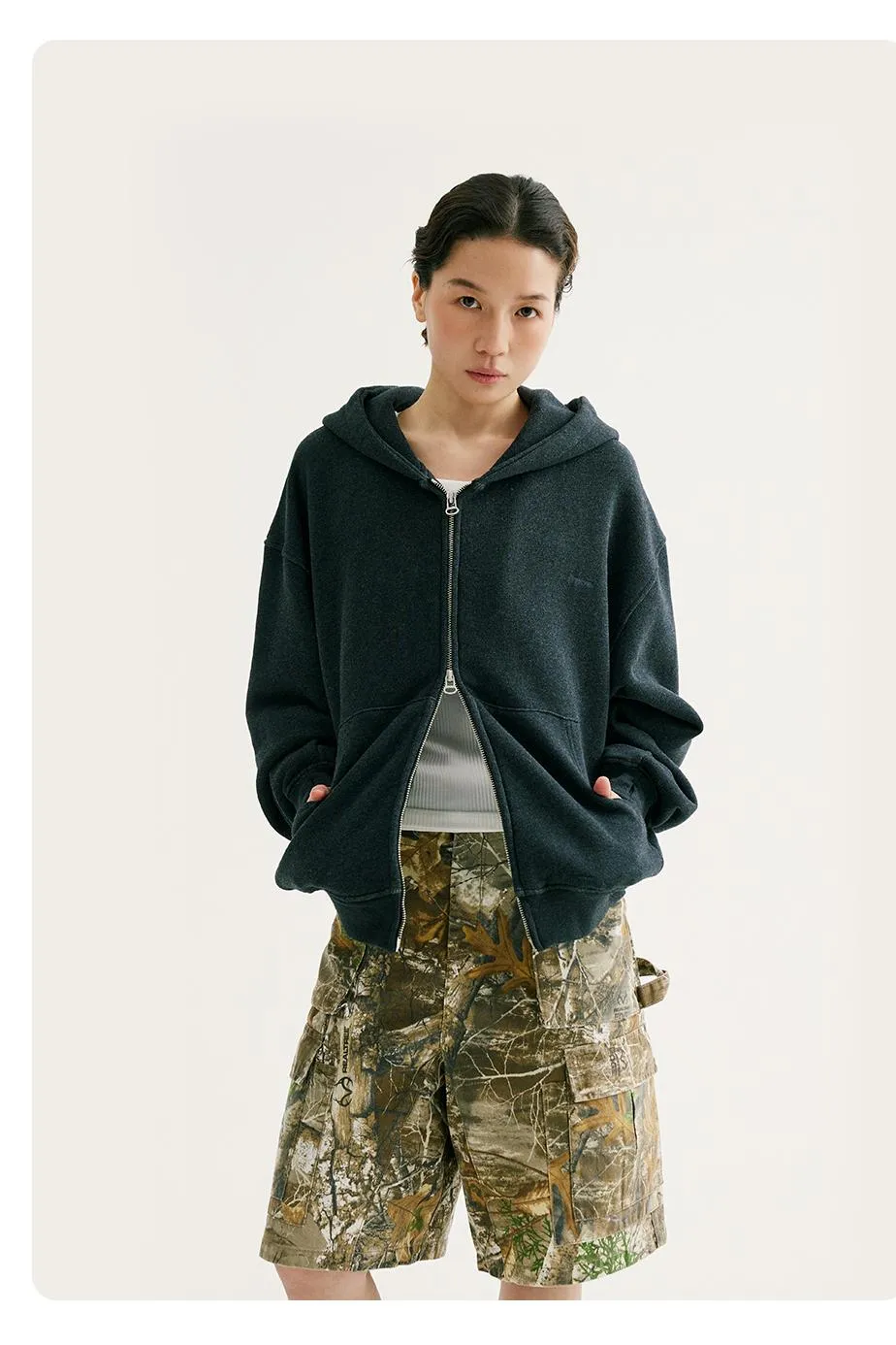 NORYBRAND ダブルジップスウェットPK NGA013