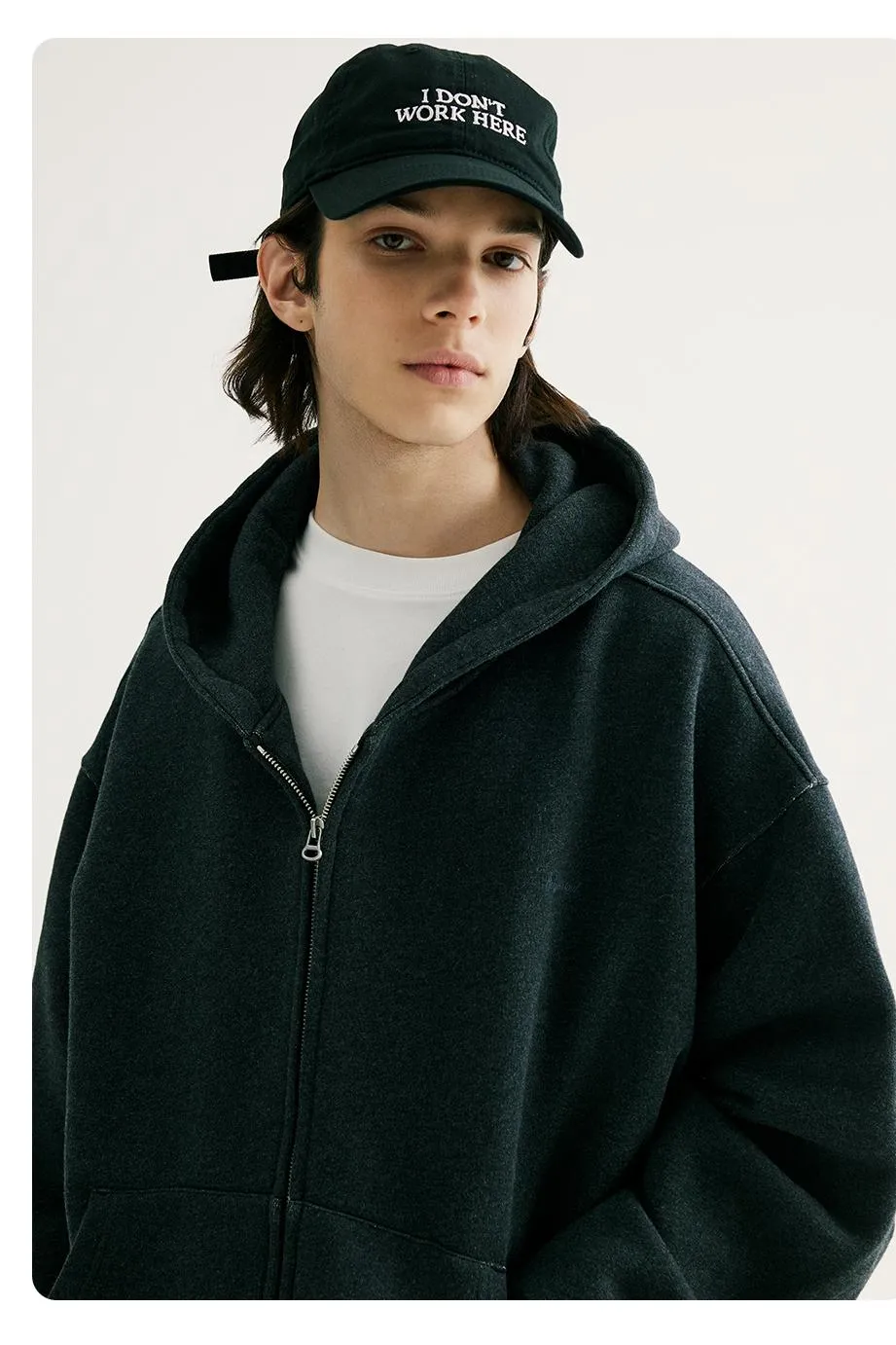 NORYBRAND ダブルジップスウェットPK NGA013