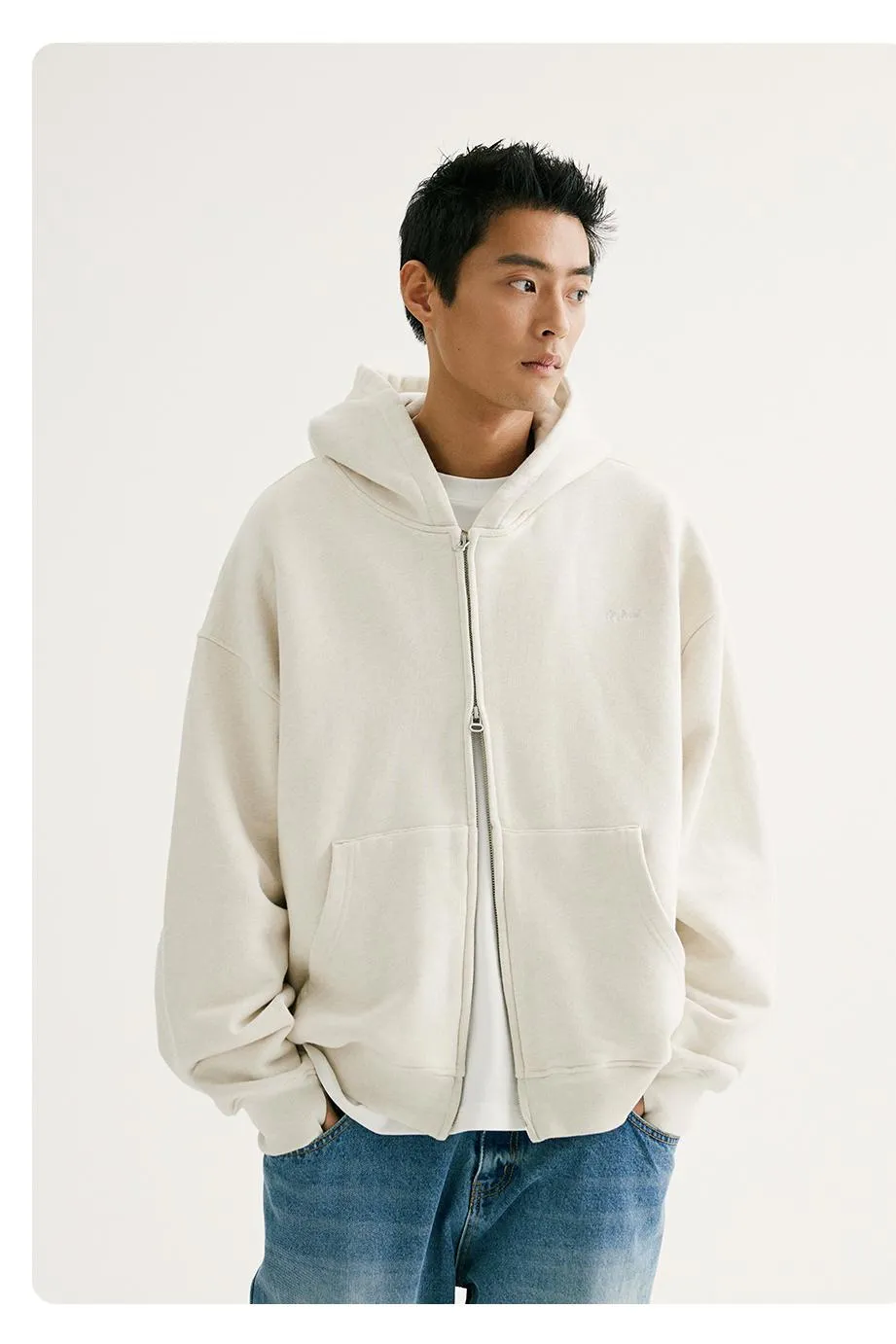 NORYBRAND ダブルジップスウェットPK NGA013