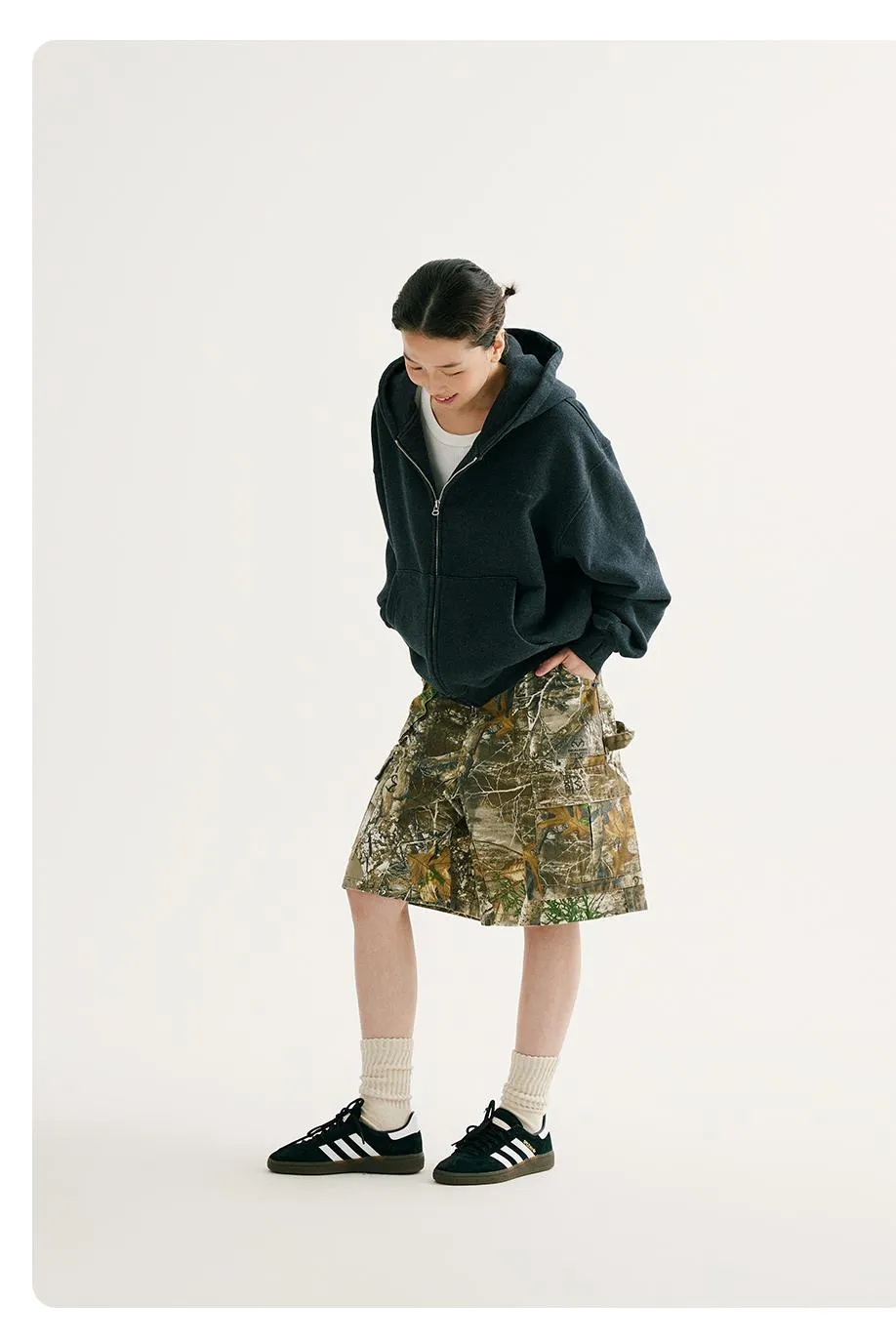 NORYBRAND ダブルジップスウェットPK NGA013
