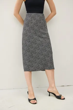 NYLAND Pisa Print Midi Skirt w/ Elastic Waistband