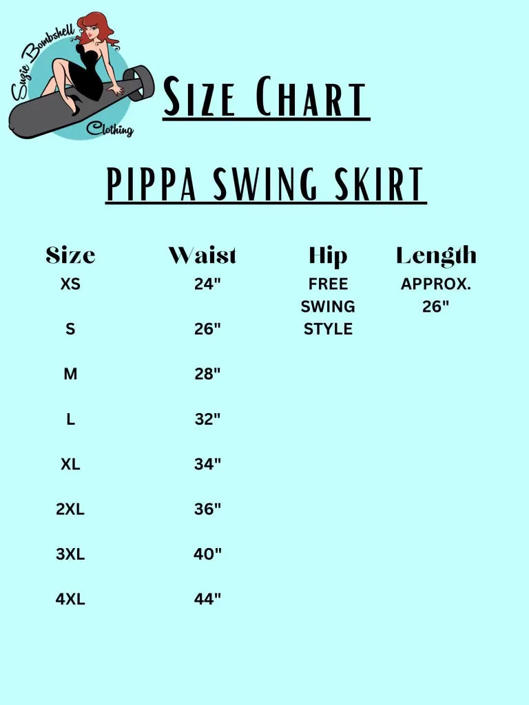 Pippa- The essential pin-up skirt in Leopard