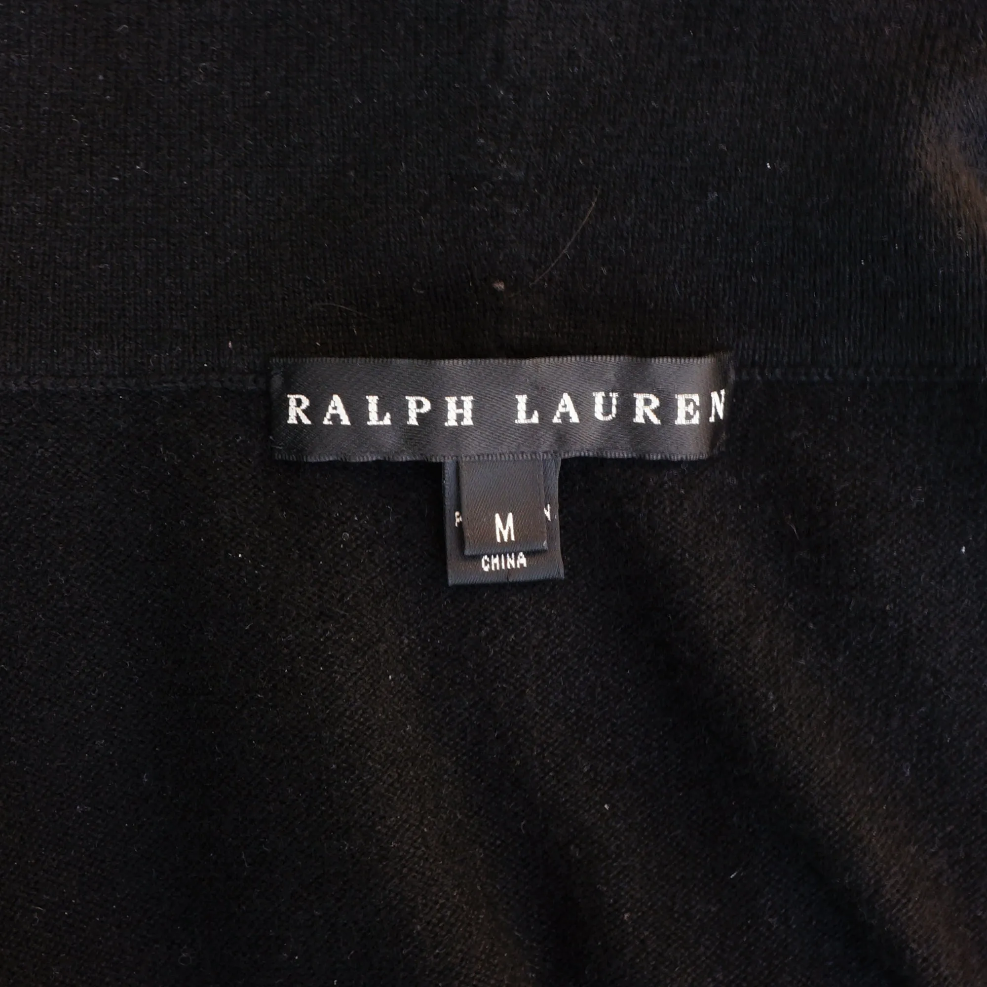 Ralph Lauren Black Label Cashmere Sleeveless Dress