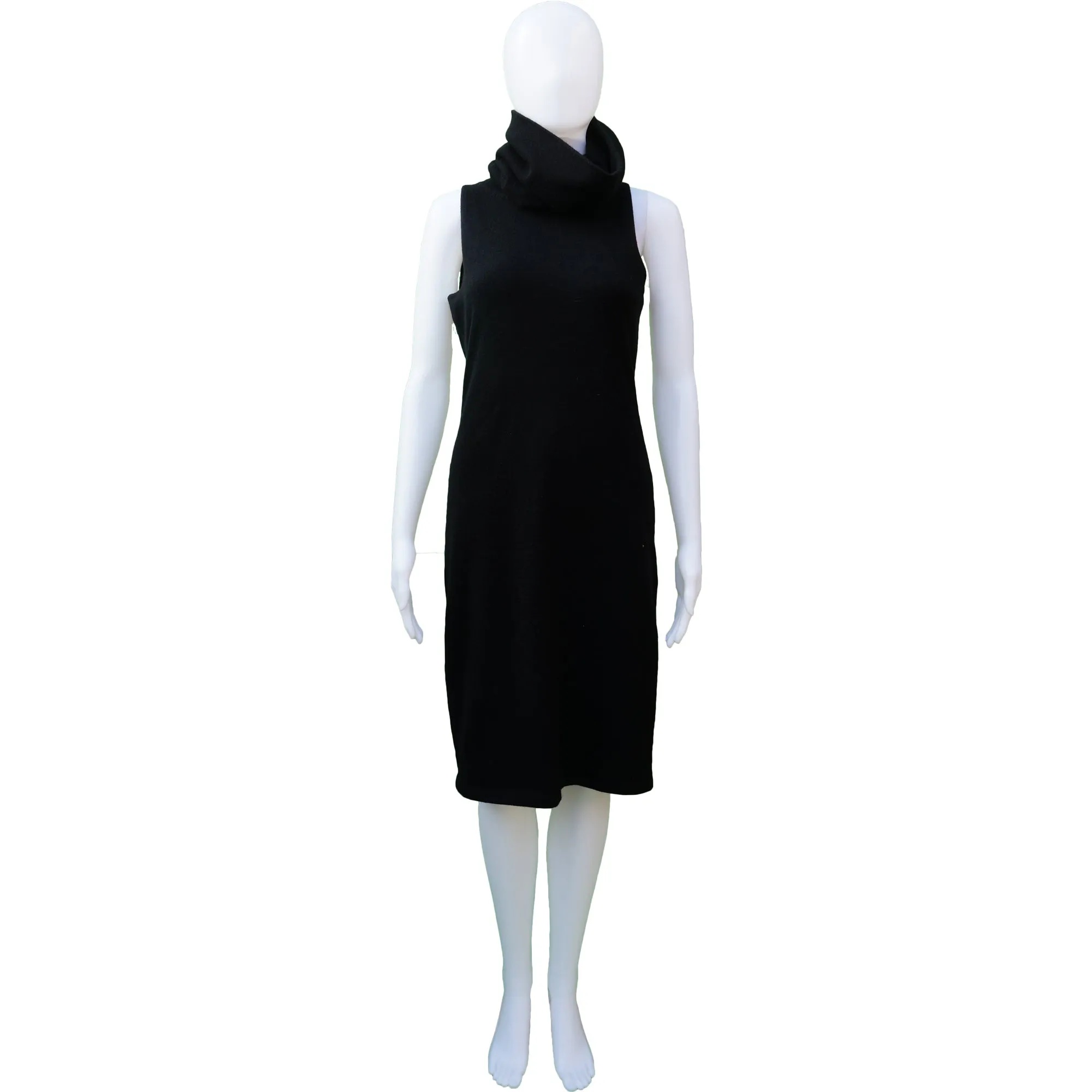 Ralph Lauren Black Label Cashmere Sleeveless Dress