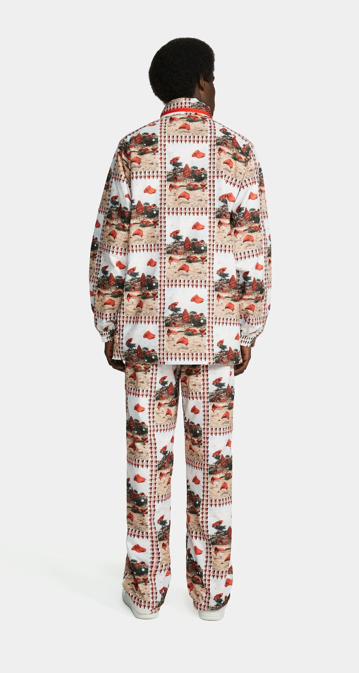 Red Grey Ramses Jacket