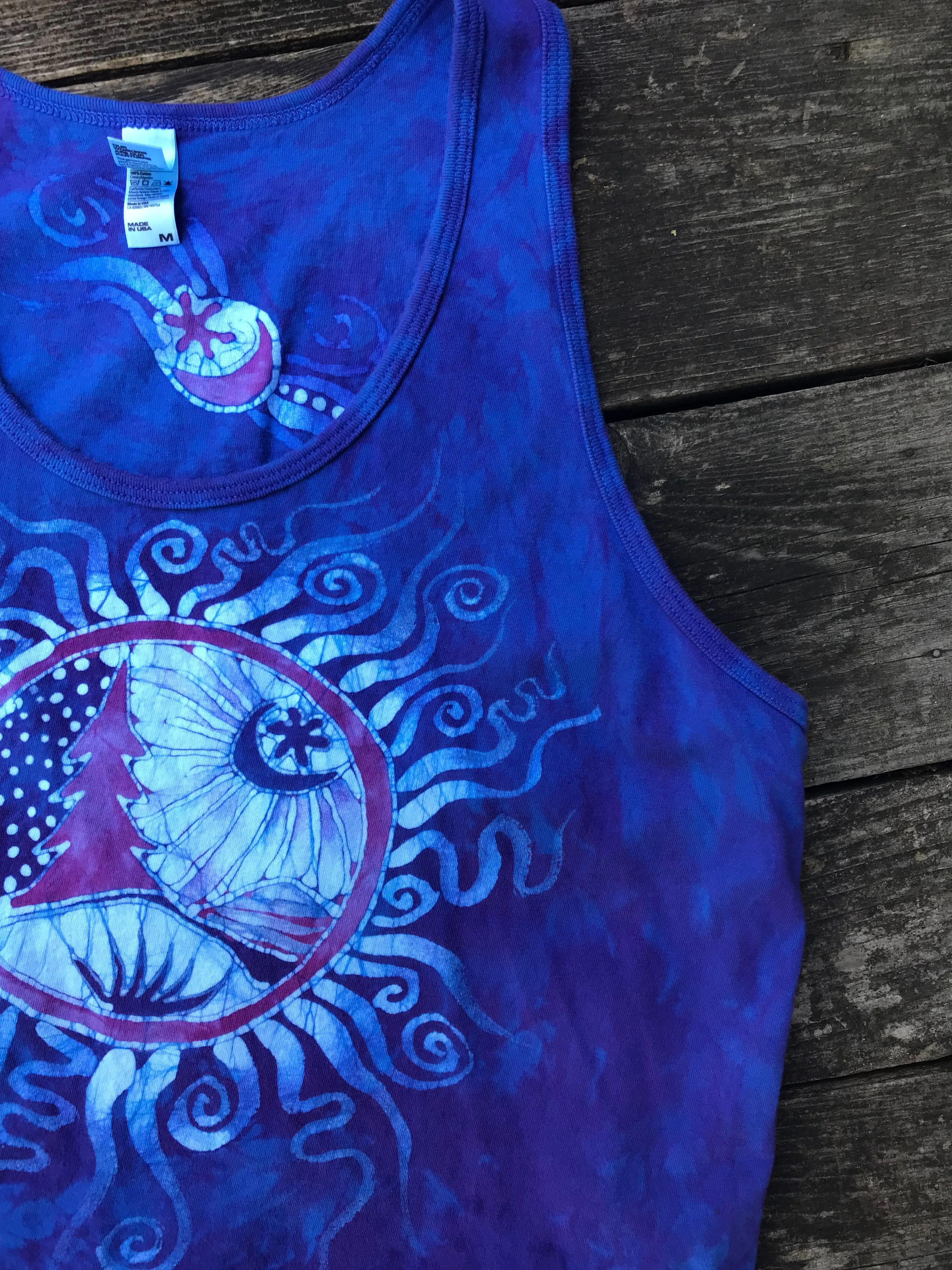 Reserved for Lauren - Blue Moon Purple Mountains & Rainbow Sunrise Combo - XL