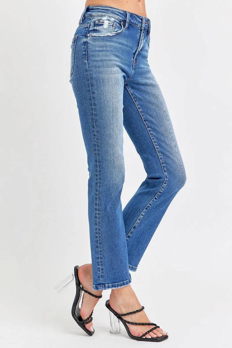 Risen Jeans - Mid Rise - Straight Jeans - RDP5302