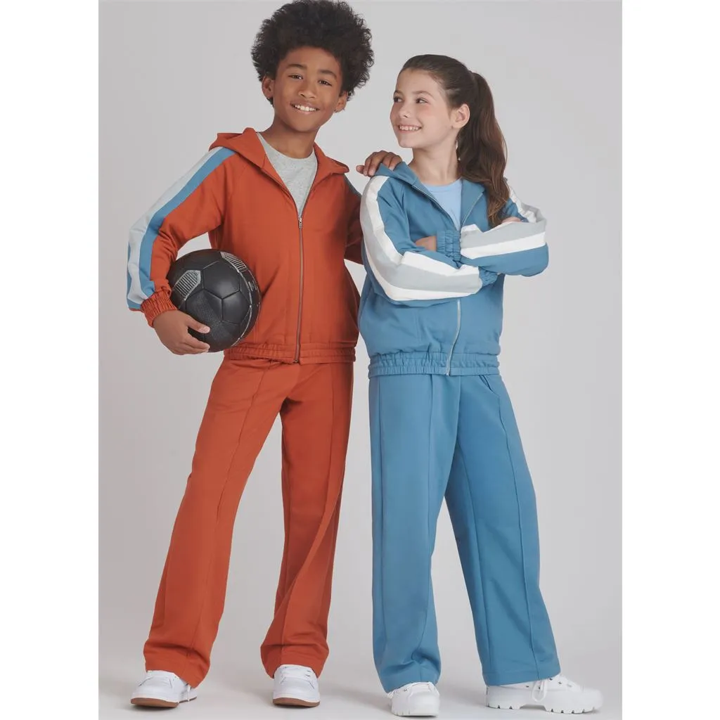 Simplicity Sewing Pattern S9865 Girls' and Boys' Jacket and Pants