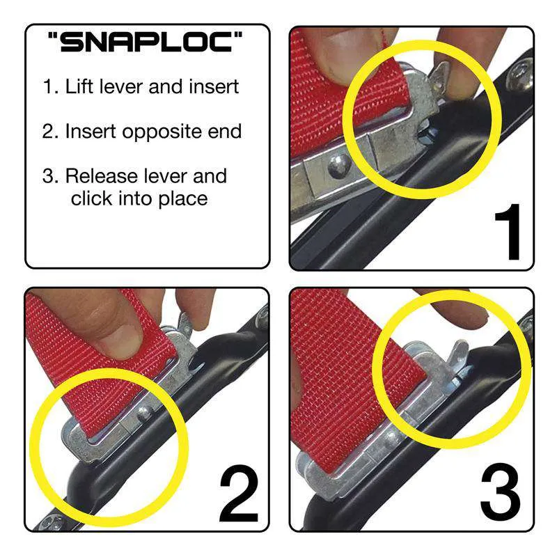SNAPLOCS STAINLESS MULTI PACK E-Track Single strap anchors