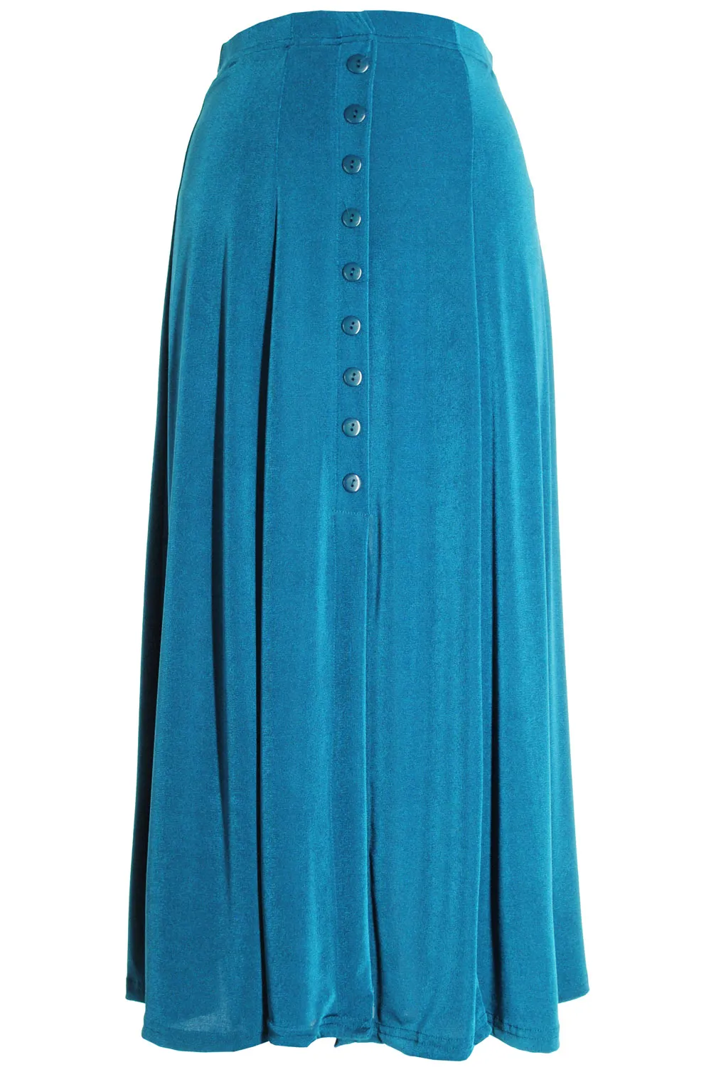 Stretchy Button Skirt-6000BN-ARS1