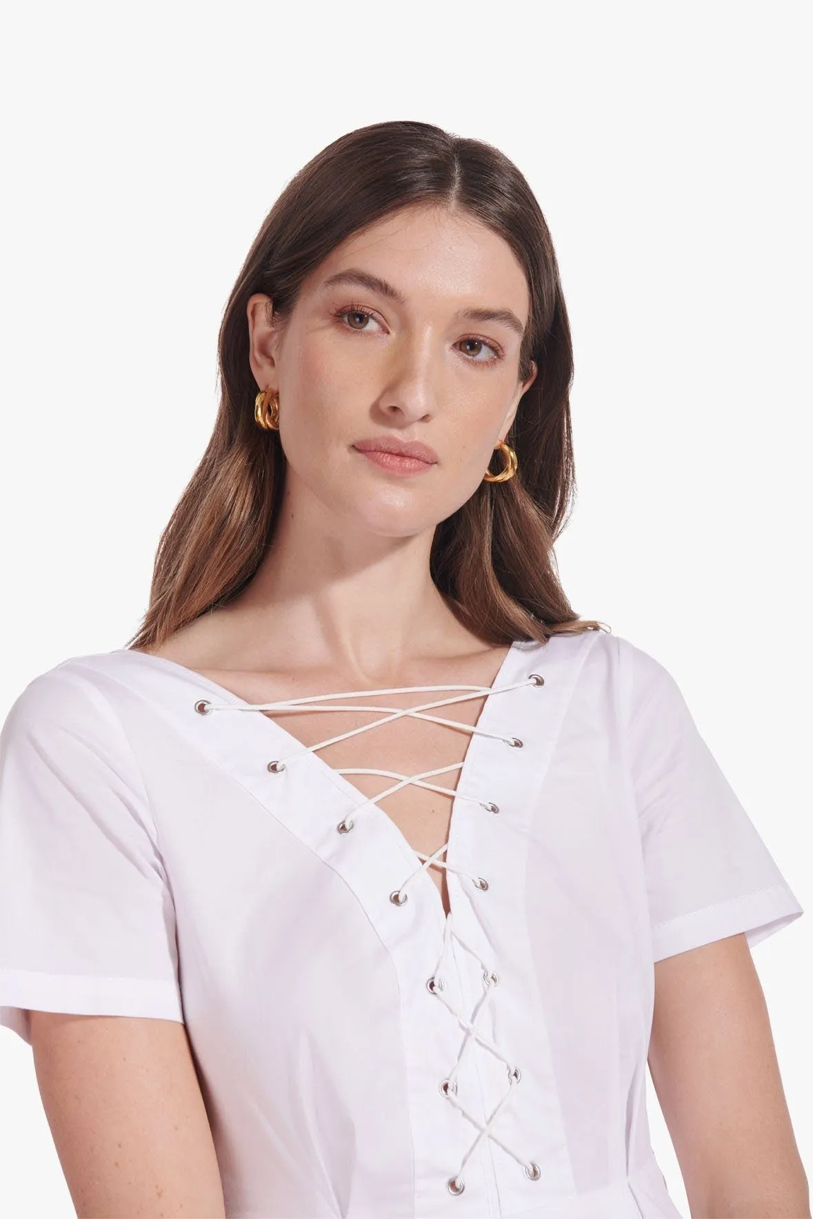 THORN DRESS | WHITE