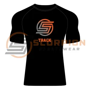 TRACK SHORT SLEEVE COMPRESSION SHIRT