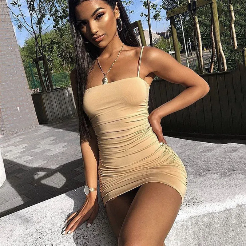 VenusFox Sexy Bodycon Bandage Mini Party Dress