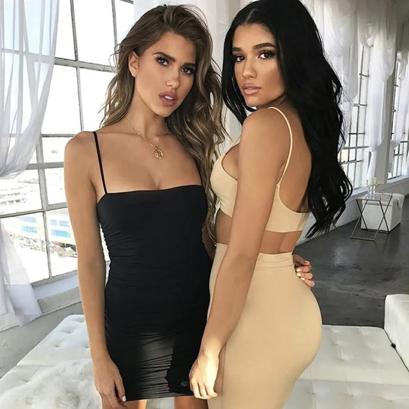 VenusFox Sexy Bodycon Bandage Mini Party Dress