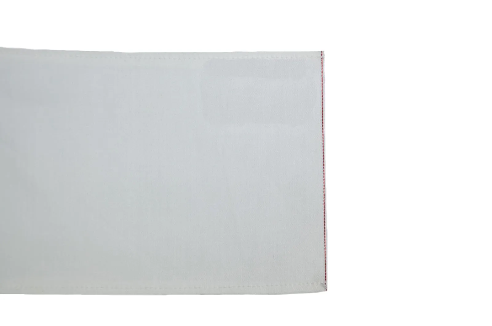 WHITE DENIM DOTTED RED SELVEDGE